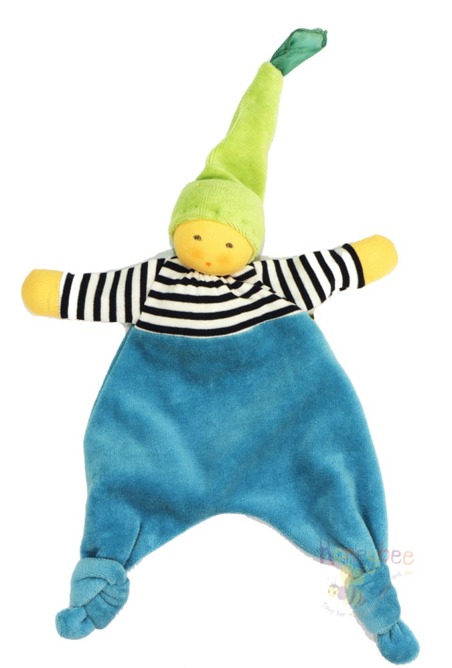 Soft & Organic Baby Toys | Nanchen Soft & Organic Baby Toys Nanchen Comforter Elf Blue