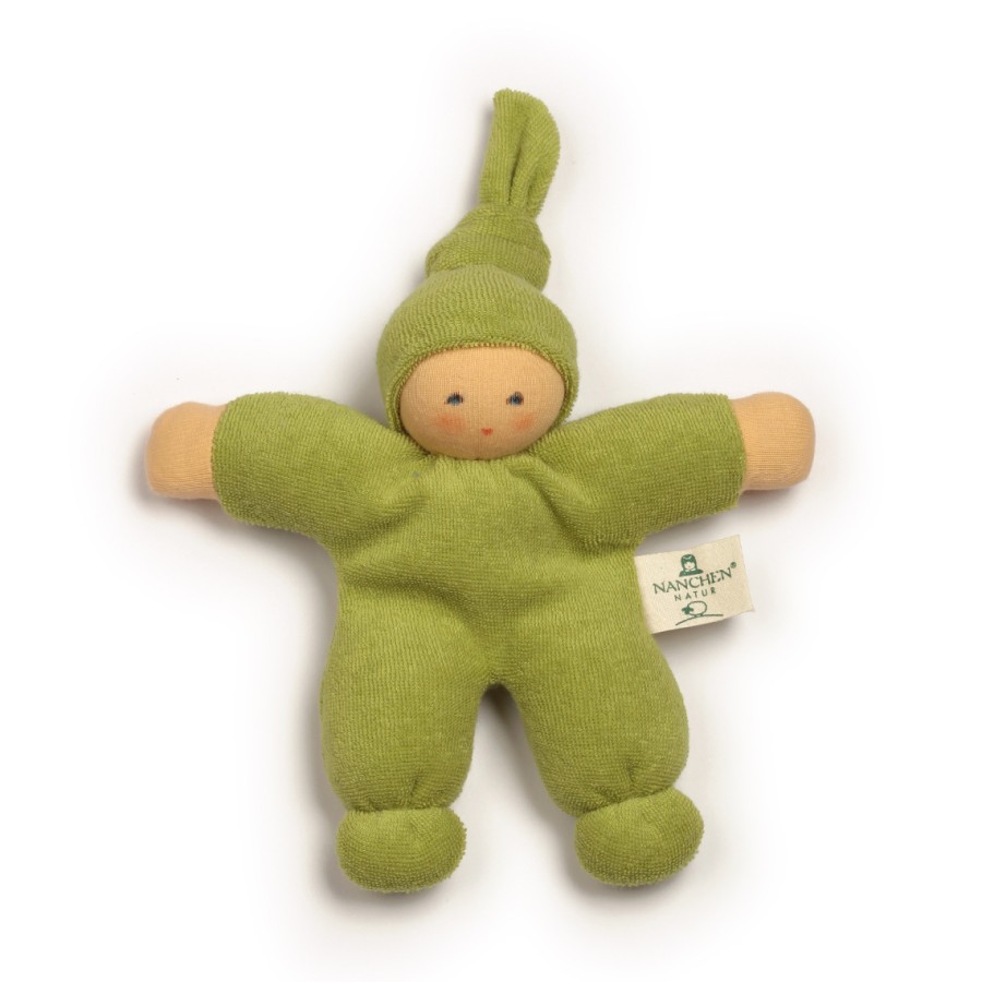 Soft & Organic Baby Toys | Nanchen Soft & Organic Baby Toys Nanchen Pimpel Doll Green