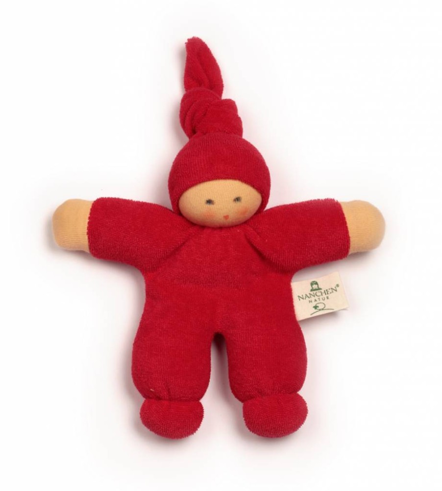 Soft & Organic Baby Toys | Nanchen Soft & Organic Baby Toys Nanchen Pimpel Doll Red