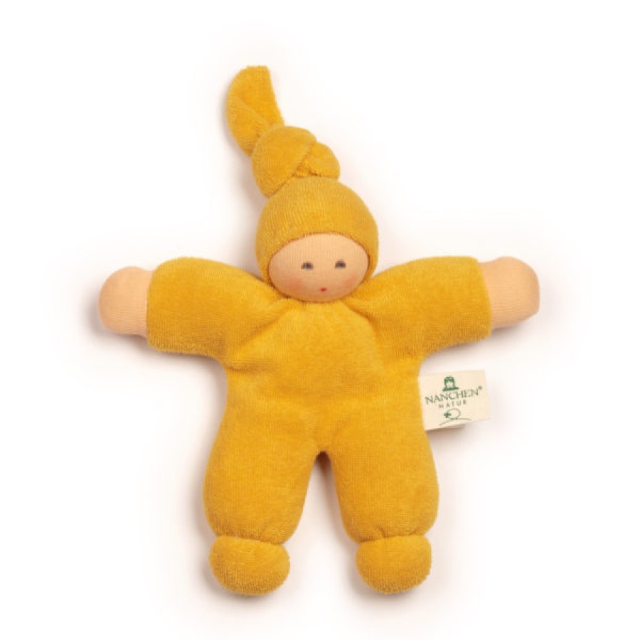 Soft & Organic Baby Toys | Nanchen Soft & Organic Baby Toys Nanchen Pimpel Doll Yellow