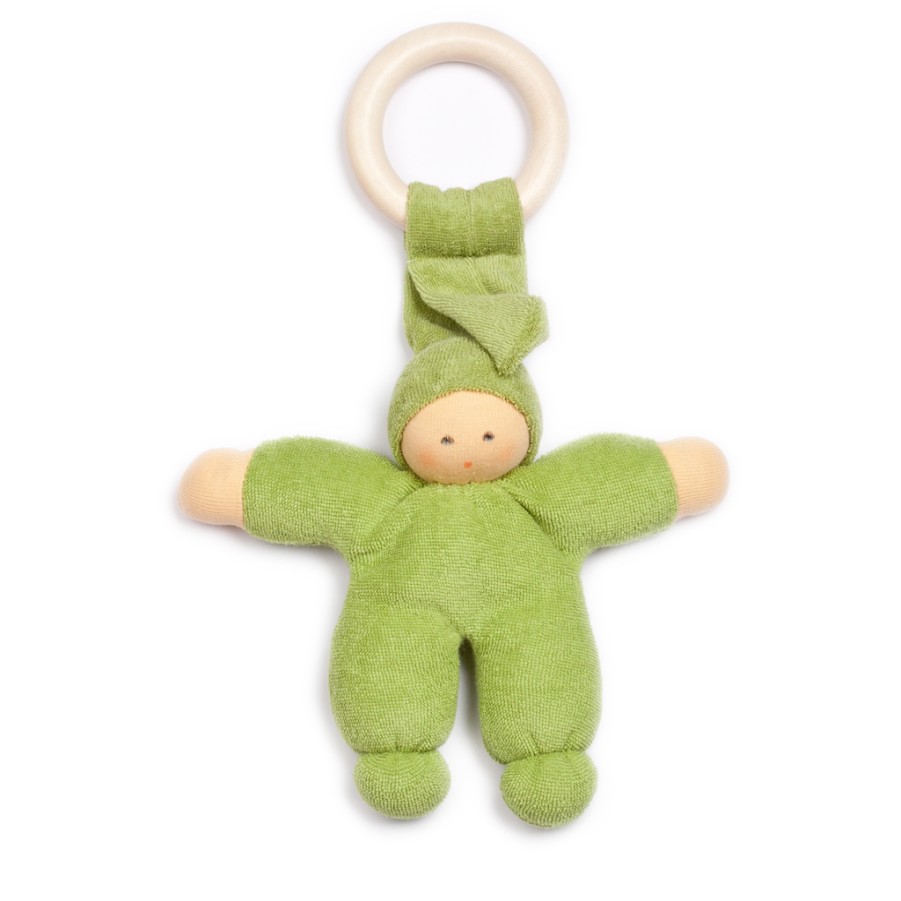 Maileg Accessories | Nanchen Maileg Accessories Nanchen Pimpel Doll Green With Maple Ring