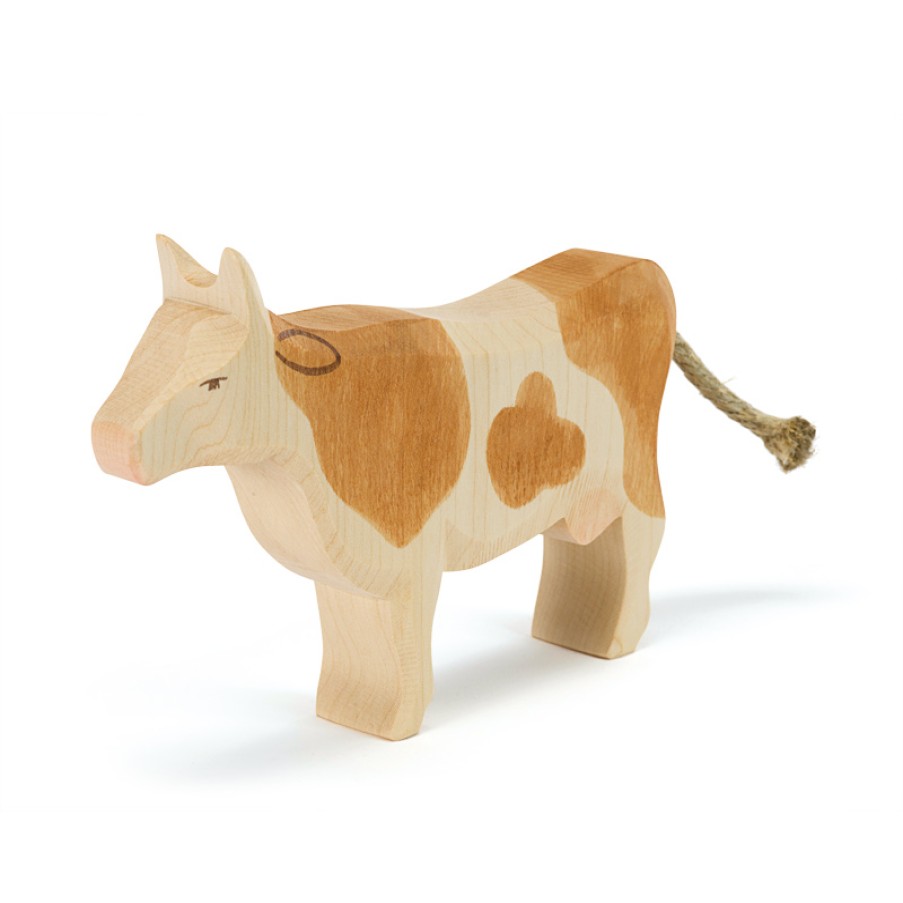 Ostheimer Wooden Toys | Ostheimer Ostheimer Wooden Toys Ostheimer Cow Brown Standing