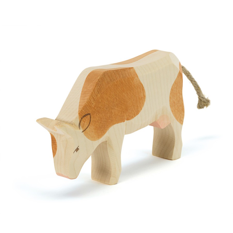 Ostheimer Wooden Toys | Ostheimer Ostheimer Wooden Toys Ostheimer Cow Brown Eating