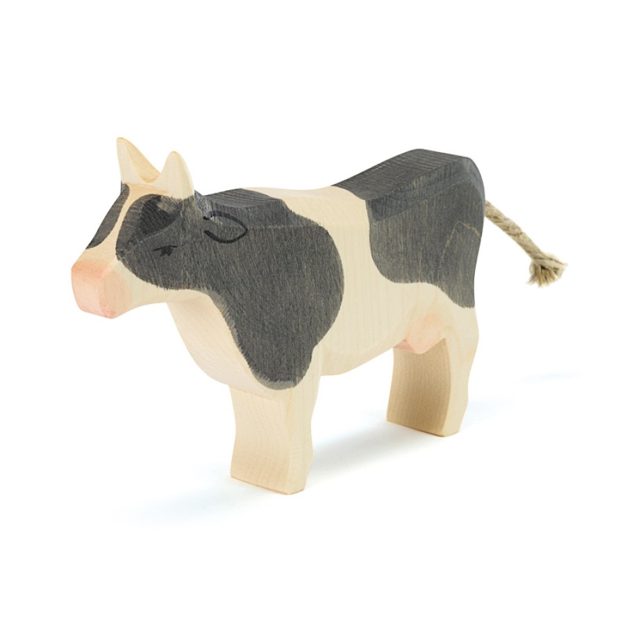 Ostheimer Wooden Toys | Ostheimer Ostheimer Wooden Toys Ostheimer Cow Black & White Standing