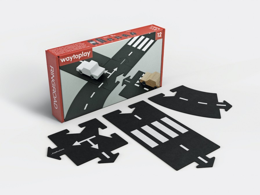 Way To Play Flexible Roads | Waytoplay Way To Play Flexible Roads Waytoplay Ringroad, 12 Pieces