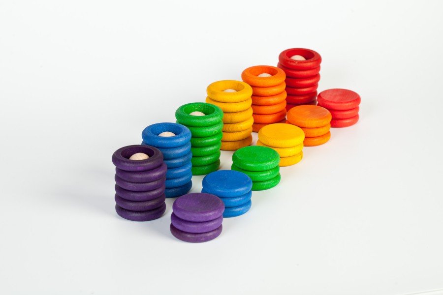 Loose Parts Play | Grapat Loose Parts Play Grapat Nins, Rings & Coins