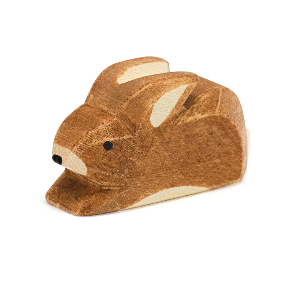 Ostheimer Wooden Toys | Ostheimer Ostheimer Wooden Toys Ostheimer Spotted Rabbit Brown Small