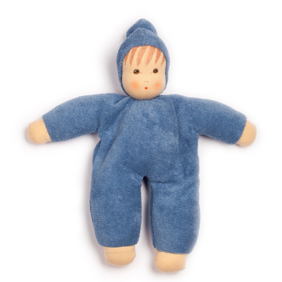 Waldorf Dolls | Nanchen Waldorf Dolls Nanchen Cuddle Doll Dark Blue