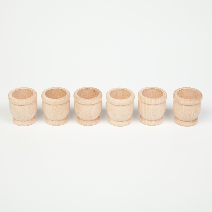 Loose Parts Play | Grapat Loose Parts Play Grapat Mates Natural, 6 Pieces