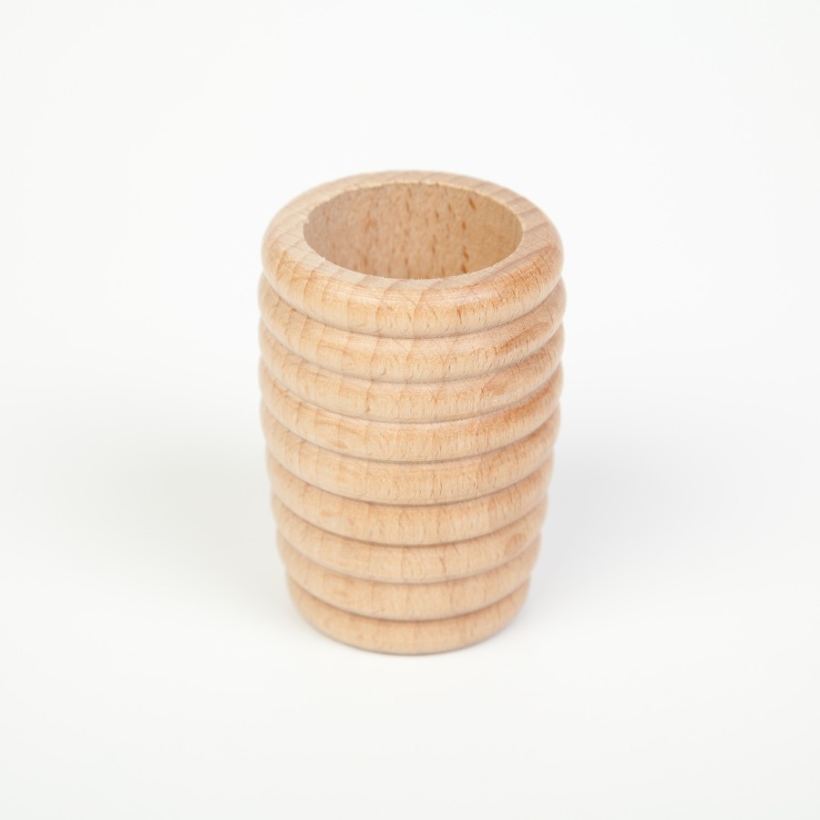 Loose Parts Play | Grapat Loose Parts Play Grapat Honeycomb Beakers Natural X 6