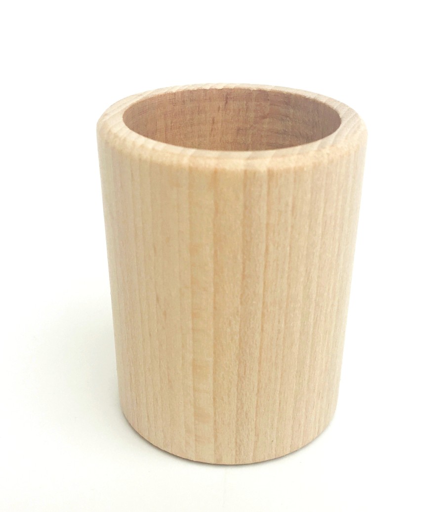 Loose Parts Play | Grapat Loose Parts Play Grapat Cups Natural, 6 Pieces