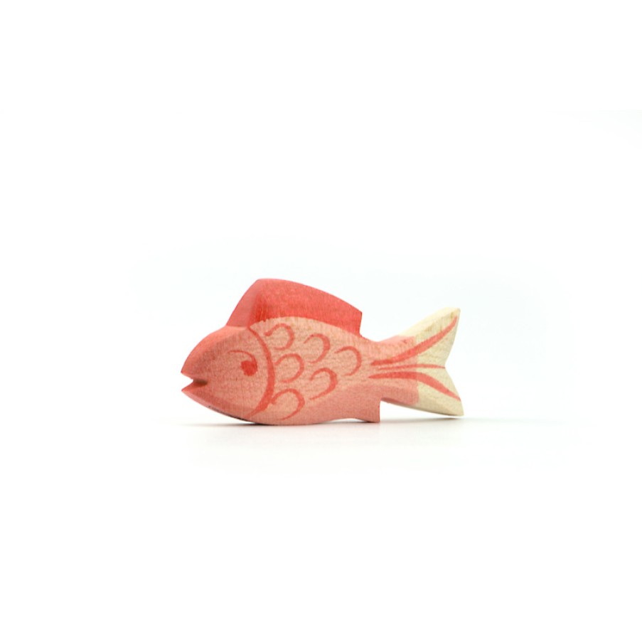 Ostheimer Wooden Toys | Ostheimer Ostheimer Wooden Toys Fish Red