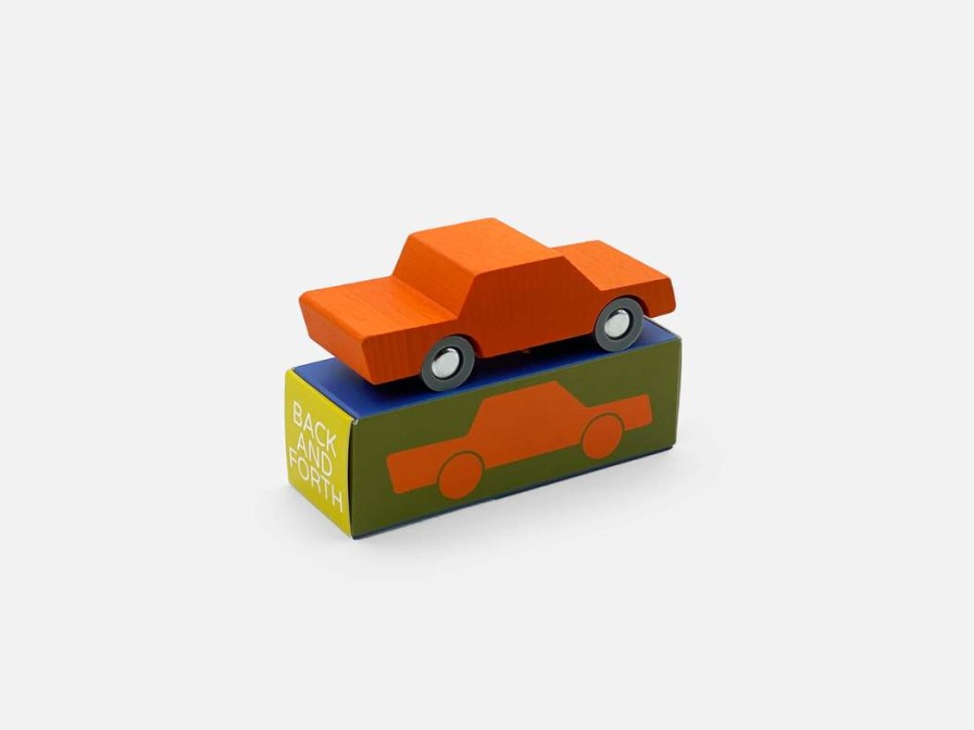 Way To Play Flexible Roads | Waytoplay Way To Play Flexible Roads Waytoplay Back & Forth Car Orange