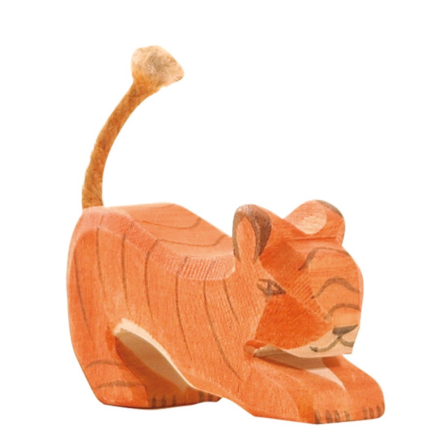 Ostheimer Wooden Toys | Ostheimer Ostheimer Wooden Toys Ostheimer Tiger Small Lurking