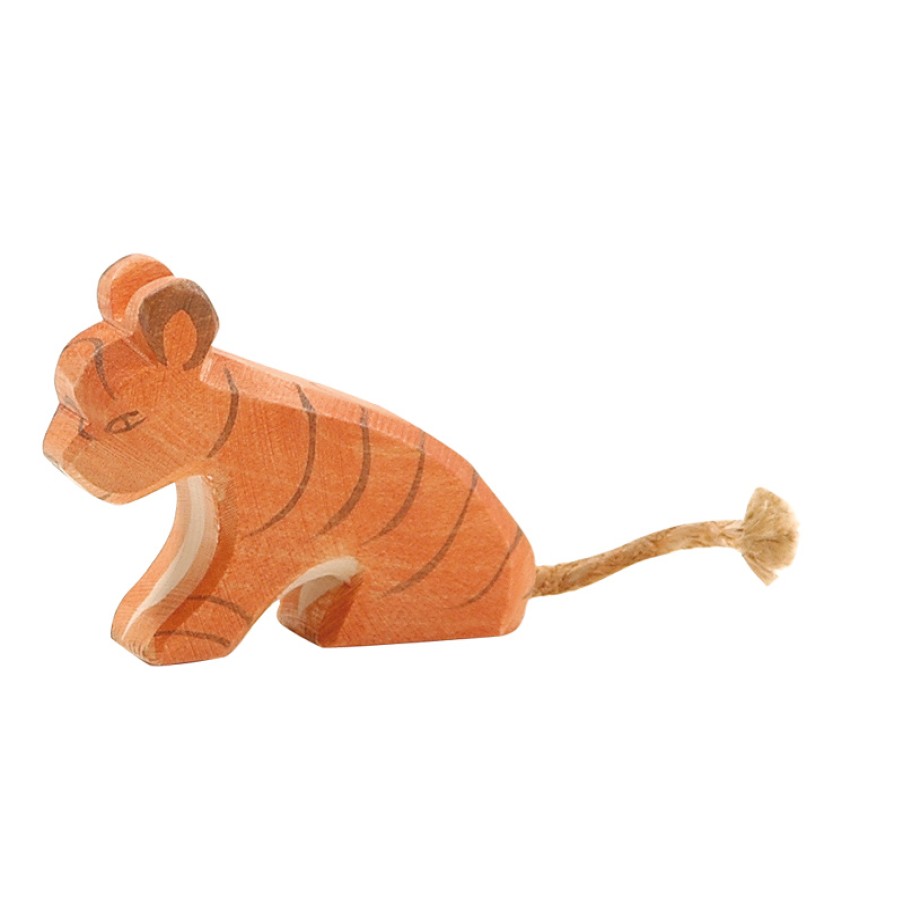 Ostheimer Wooden Toys | Ostheimer Ostheimer Wooden Toys Ostheimer Tiger Small Sitting