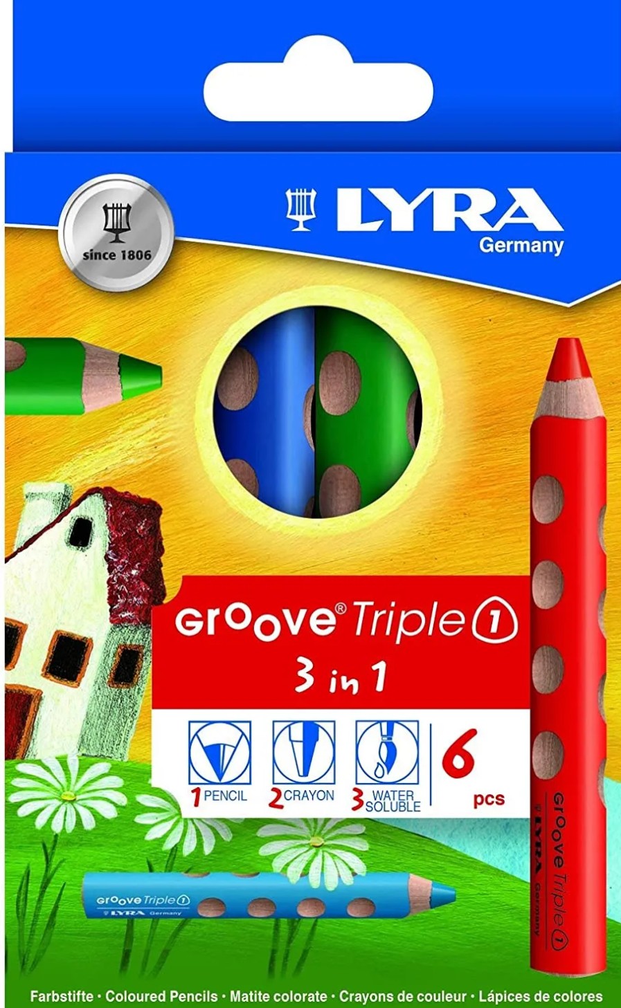 Drawing | Lyra Drawing Lyra Pencils Groove Triple One 6