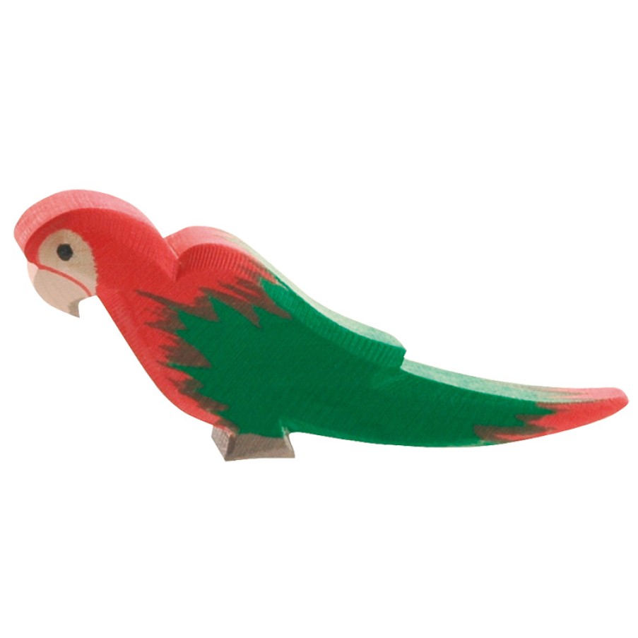 Ostheimer Wooden Toys | Ostheimer Ostheimer Wooden Toys Ostheimer Parrot Red