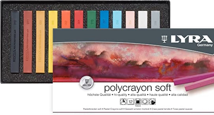 Drawing | Lyra Drawing Lyra Polycrayon Soft Pastel 12