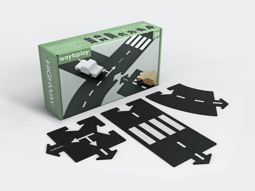 Way To Play Flexible Roads | Waytoplay Way To Play Flexible Roads Waytoplay Highway, 24 Pieces