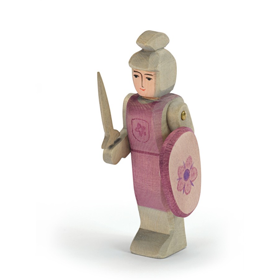 Ostheimer Wooden Toys | Ostheimer Ostheimer Wooden Toys Ostheimer Knight Standing, Red