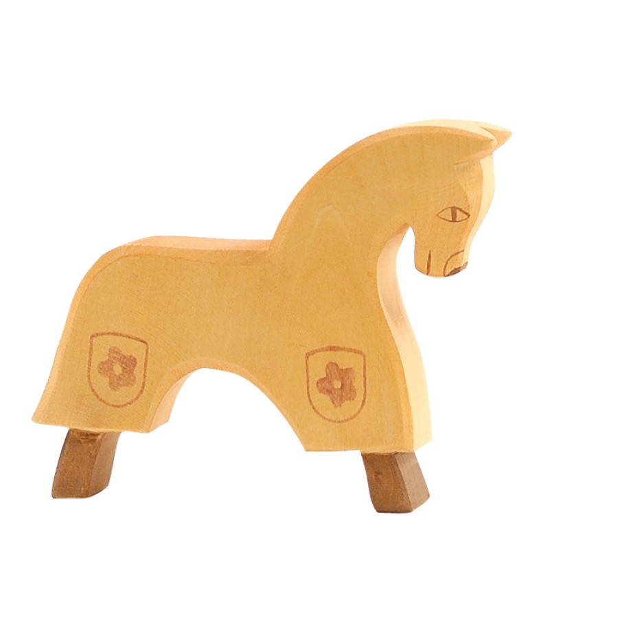 Ostheimer Wooden Toys | Ostheimer Ostheimer Wooden Toys Ostheimer Horse For Knight, Yellow