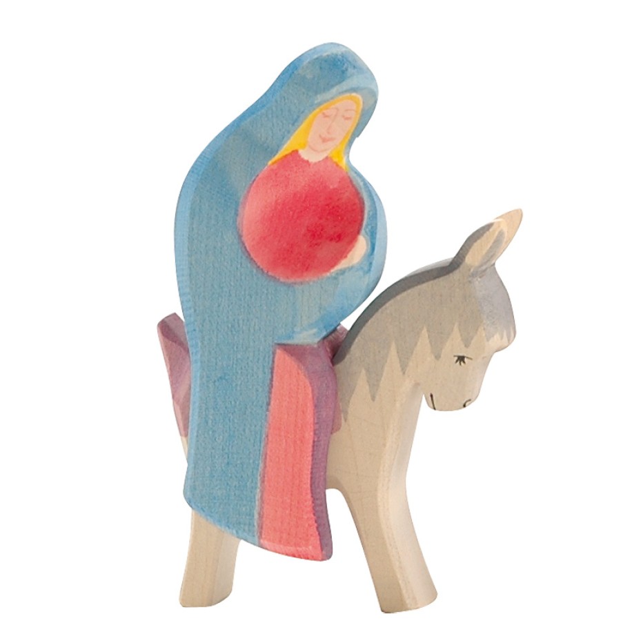 Nativity Sets | Ostheimer Nativity Sets Ostheimer Mary On Donkey, 2 Pieces