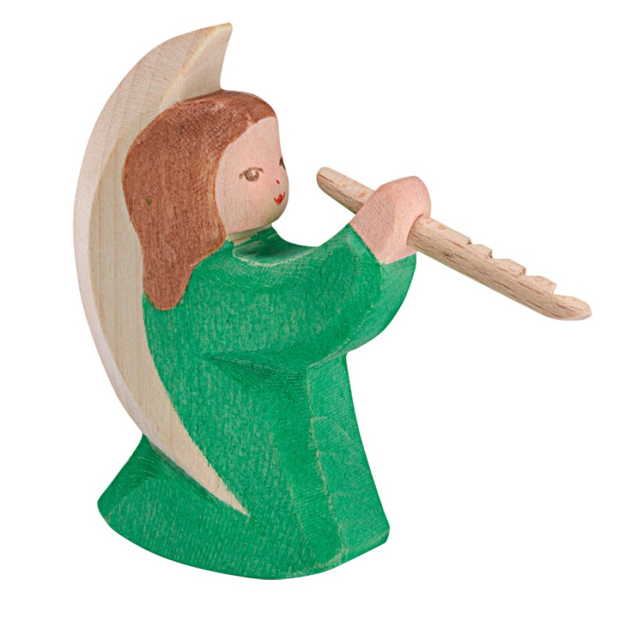 Ostheimer Wooden Toys | Ostheimer Ostheimer Wooden Toys Ostheimer Angel With Flute