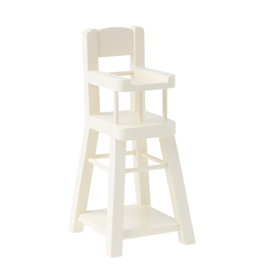 Maileg Accessories | Maileg Maileg Accessories Maileg High Chair Micro White