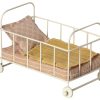 Maileg Accessories | Maileg Maileg Accessories Maileg Cot Bed Micro Rose