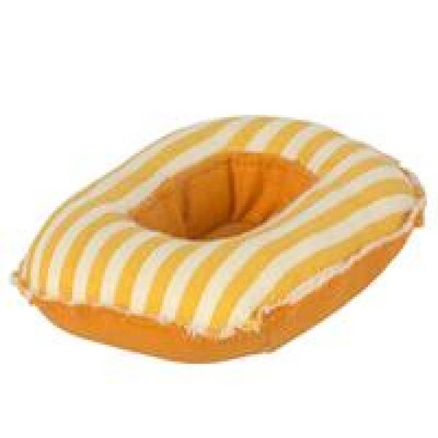 Maileg Accessories | Maileg Maileg Accessories Maileg Rubber Boat Yellow Stripe Small