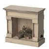 Maileg Accessories | Maileg Maileg Accessories Maileg Fireplace Off White