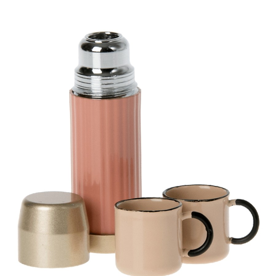 Maileg Accessories | Maileg Maileg Accessories Maileg Thermos & Cup Coral