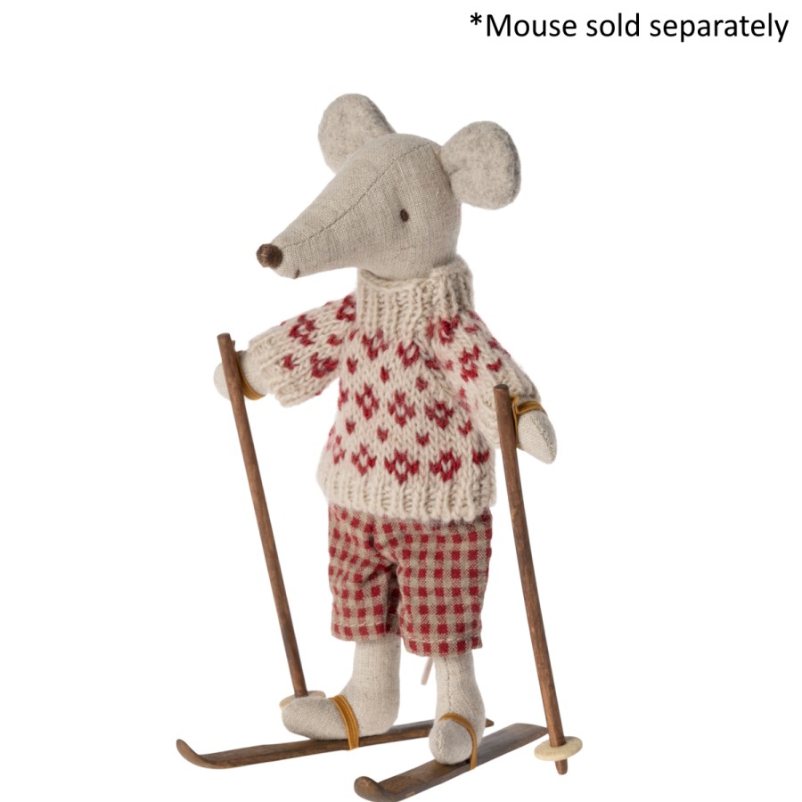 Maileg Mice | Maileg Maileg Mice Maileg Winter Ski Set Mum And Dad Mouse