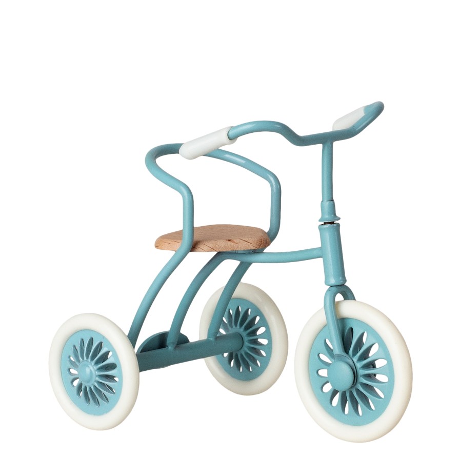 Maileg Accessories | Maileg Maileg Accessories Maileg Abri A Tricycle Mouse Petrol Blue