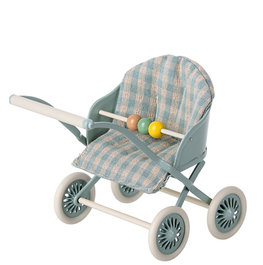 Maileg Accessories | Maileg Maileg Accessories Maileg Stroller Baby Mint