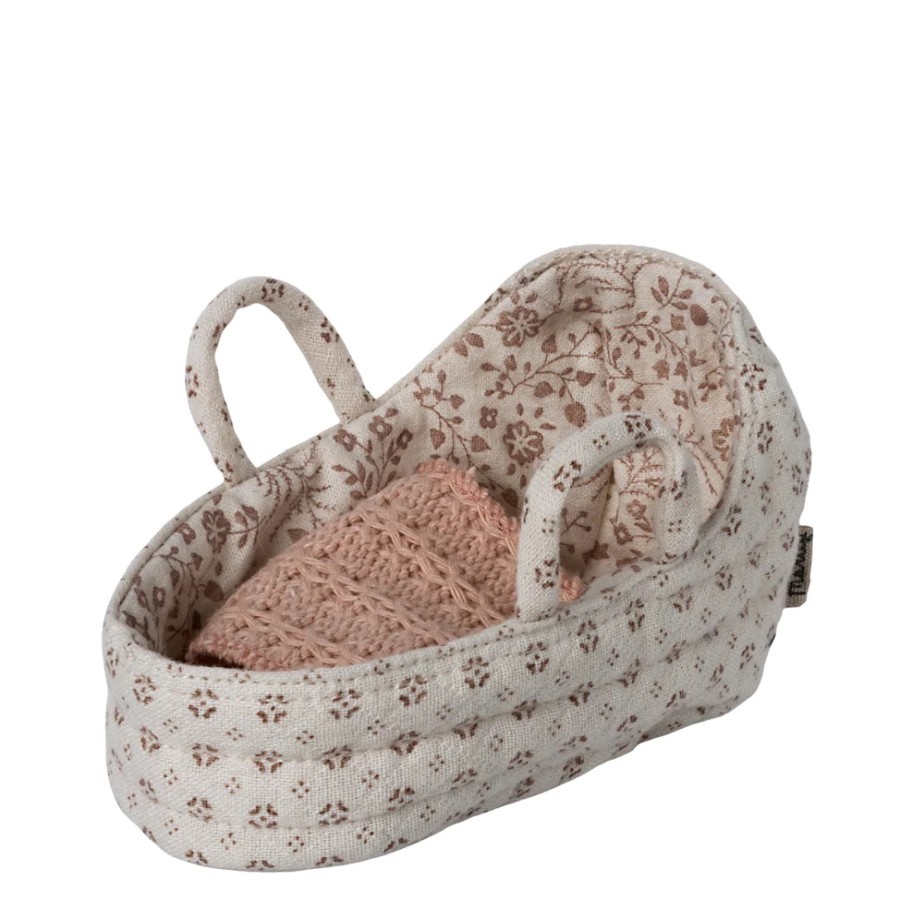 Maileg Accessories | Maileg Maileg Accessories Maileg Carry Cot Baby Mouse