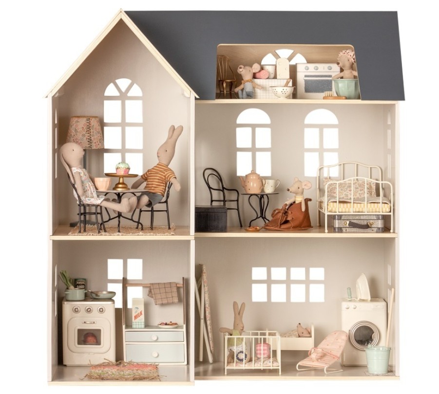 Wooden Dollhouses & Treehouses | Maileg Wooden Dollhouses & Treehouses Maileg Doll House (Available Instore)