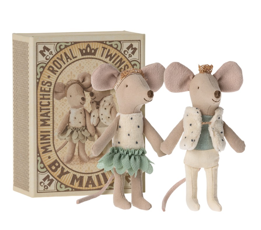 Maileg Mice | Maileg Maileg Mice Maileg Royal Twins In Box