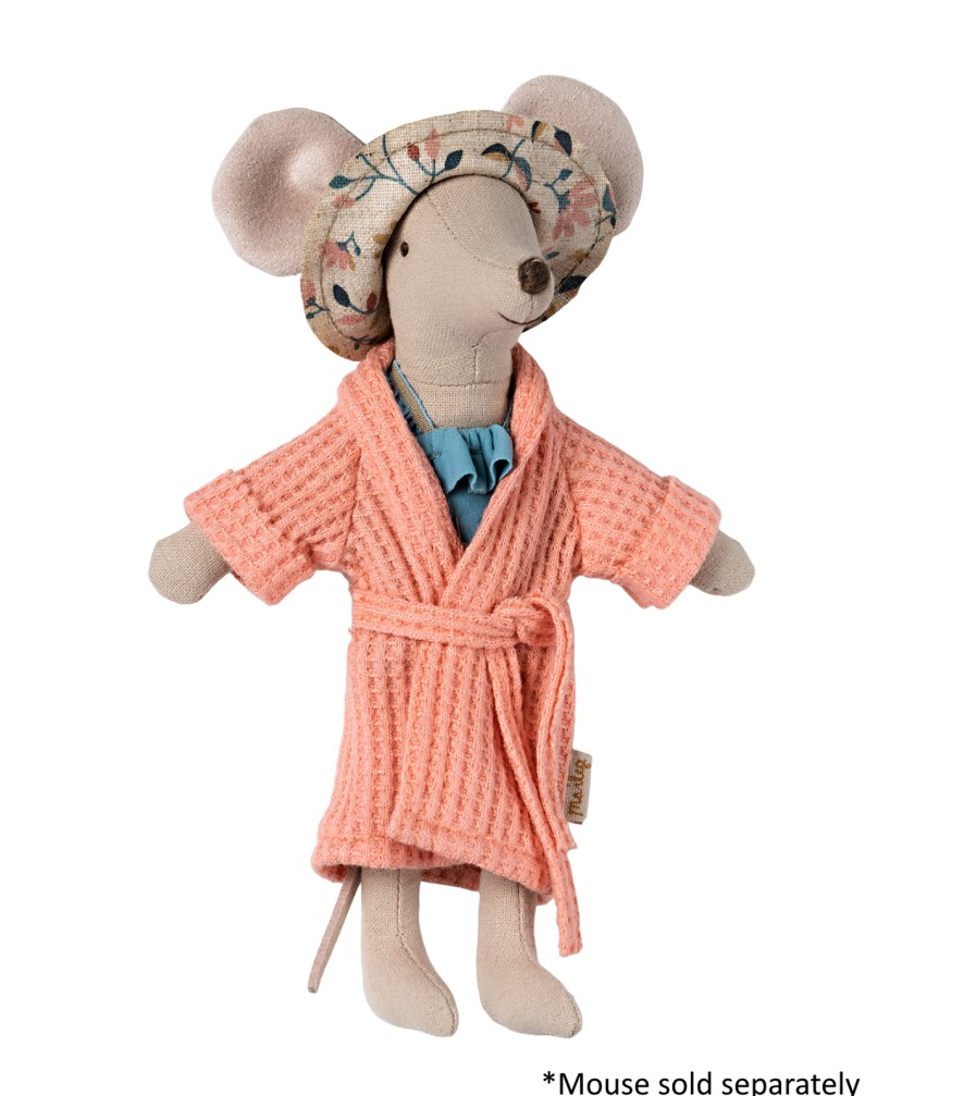 Maileg Accessories | Maileg Maileg Accessories Maileg Bathrobe Coral '22