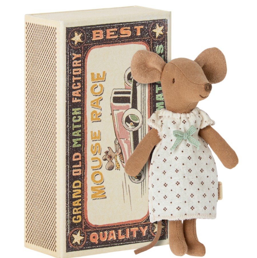 Maileg Mice | Maileg Maileg Mice Maileg Big Sister Brown In Box 2023