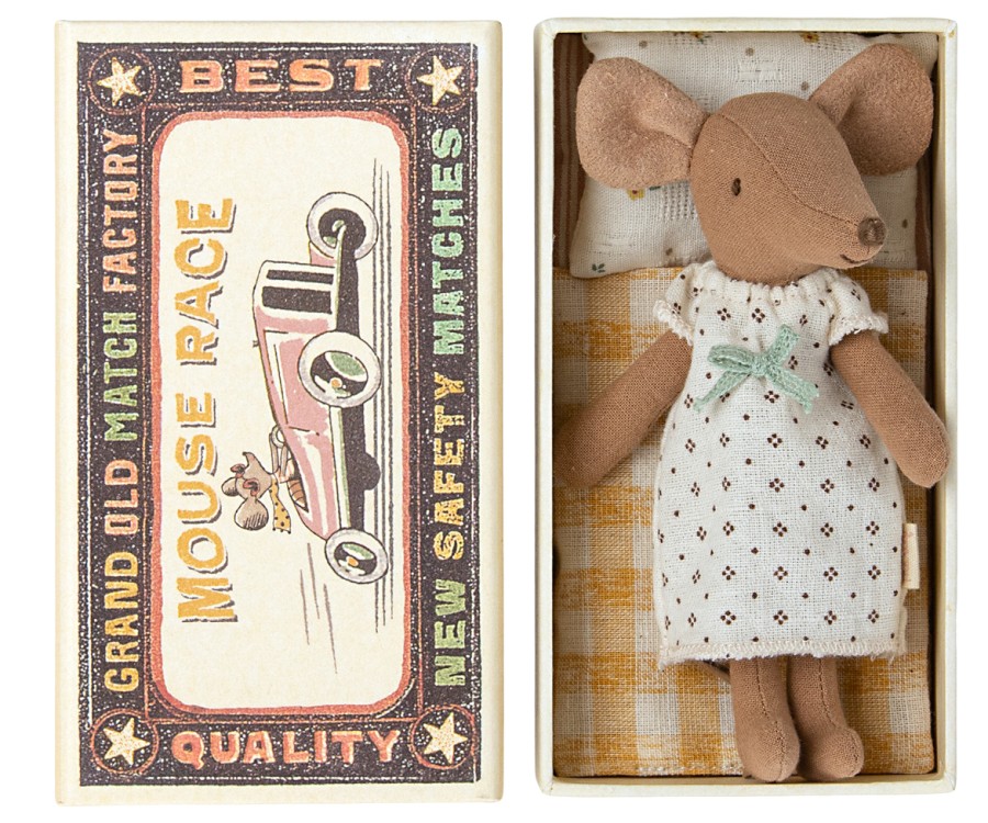 Maileg Mice | Maileg Maileg Mice Maileg Big Sister Brown In Box 2023