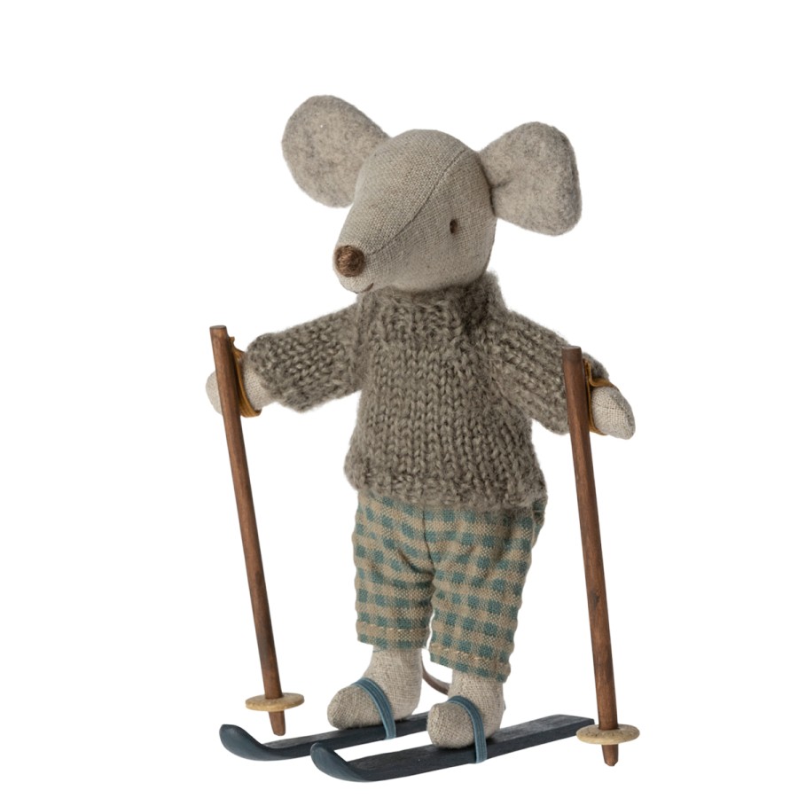 Maileg Mice | Maileg Maileg Mice Maileg Winter Big Brother With Skis