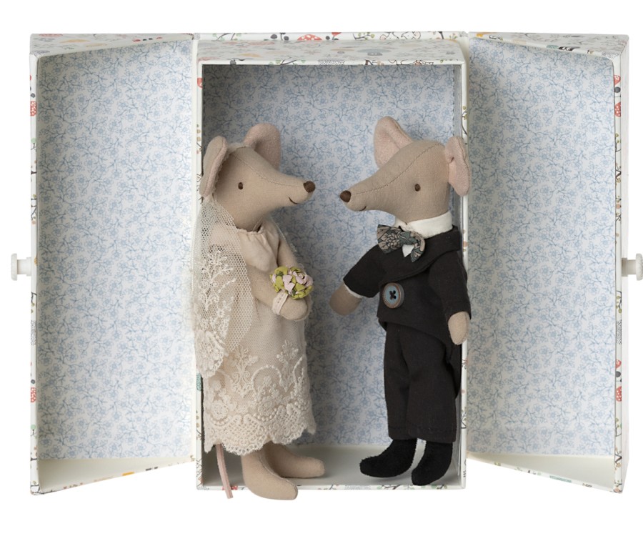 Maileg Mice | Maileg Maileg Mice Maileg Wedding Couple In Box 2023