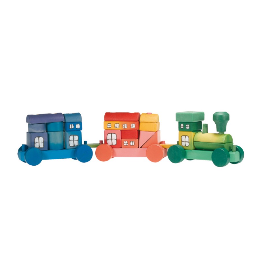 Wooden Vehicles: Ostheimer | Ostheimer Wooden Vehicles: Ostheimer Ostheimer Train Multi-Coloured