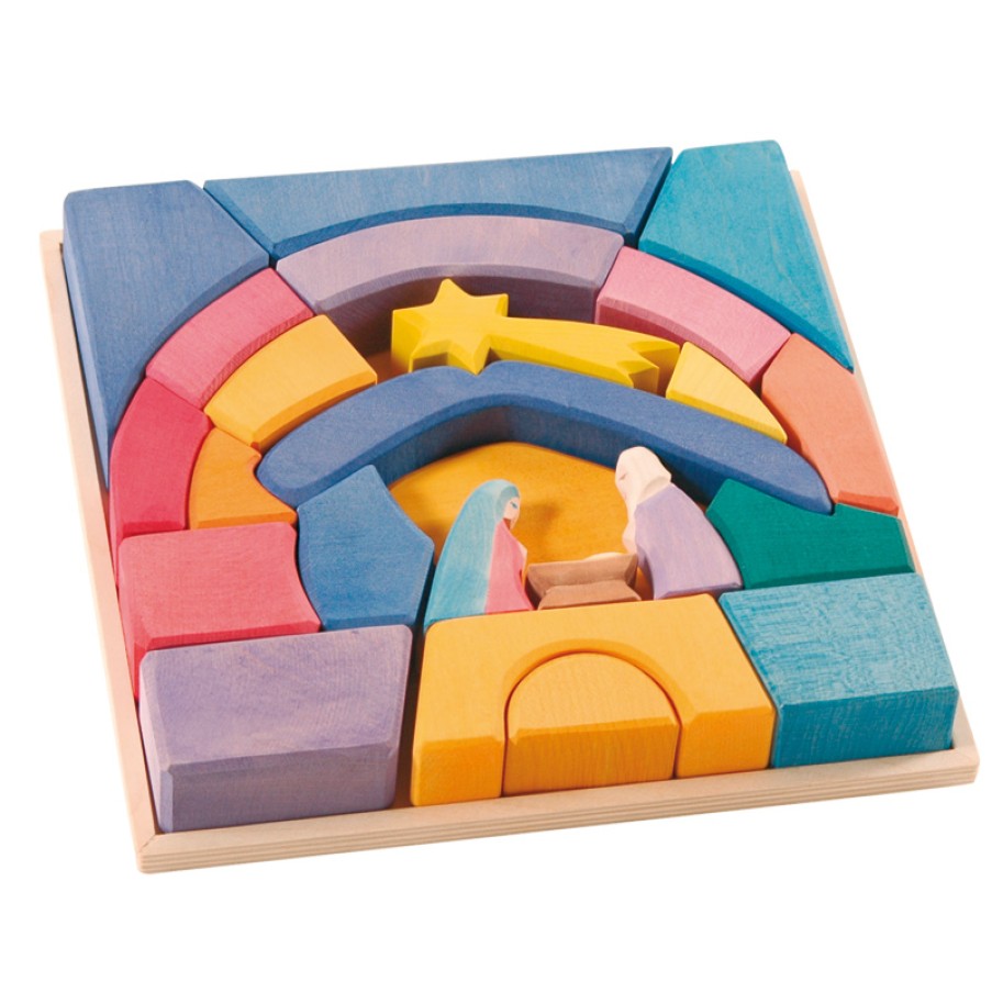 Nativity Sets | Ostheimer Nativity Sets Ostheimer Blocks Nativity Set