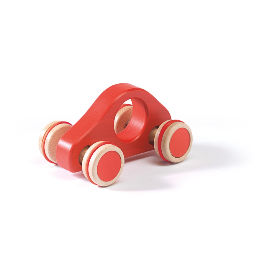 Wooden Vehicles: Ostheimer | Kinderkram Wooden Vehicles: Ostheimer Ostheimer Lenki Mini Car, Red