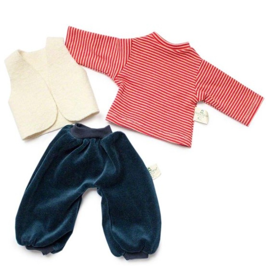 Waldorf Dolls | Nanchen Waldorf Dolls Nanchen Clothing Vest And Trousers