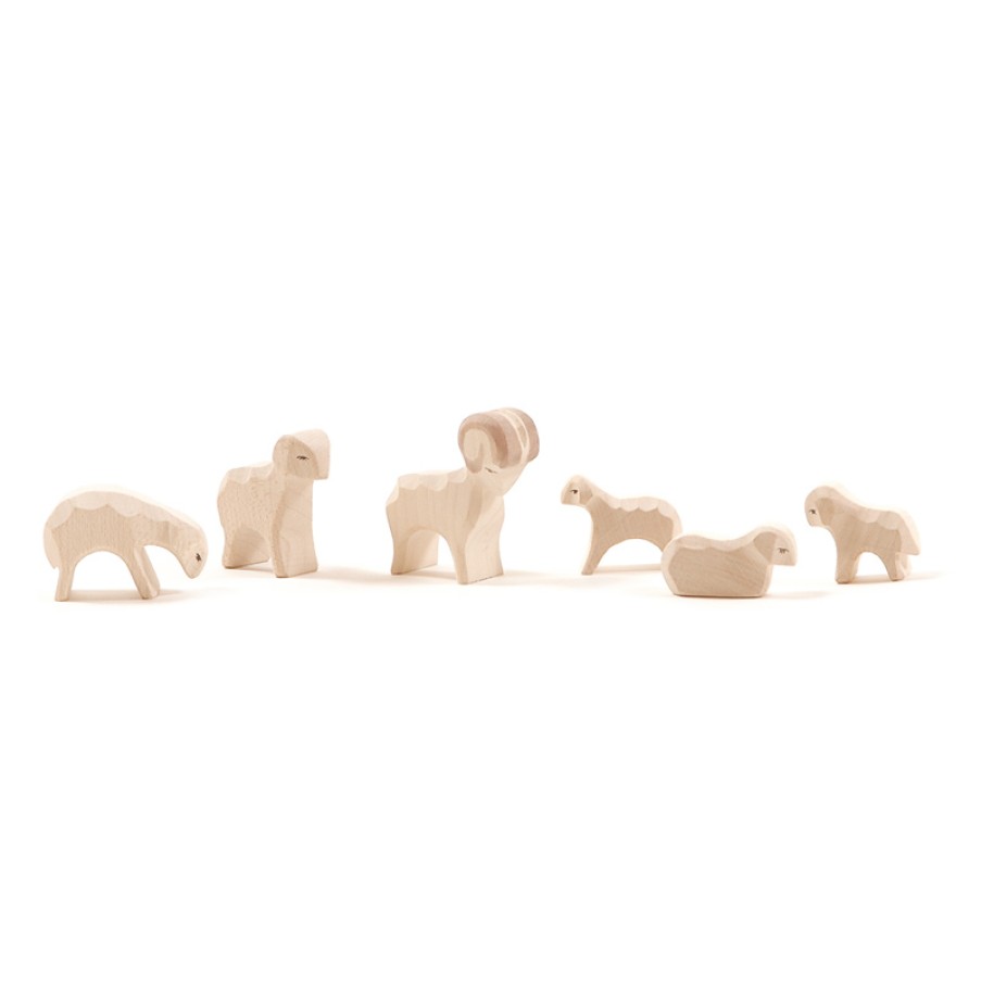 Nativity Sets | Ostheimer Nativity Sets Ostheimer Sheep Small, 6 Pieces