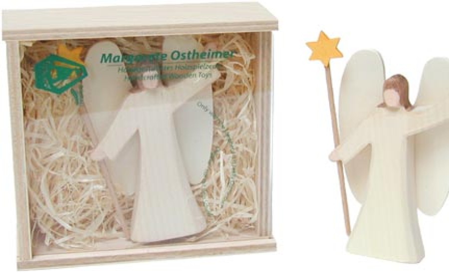 Nativity Sets | Ostheimer Nativity Sets Ostheimer Angel With Star Small, 2 Pieces