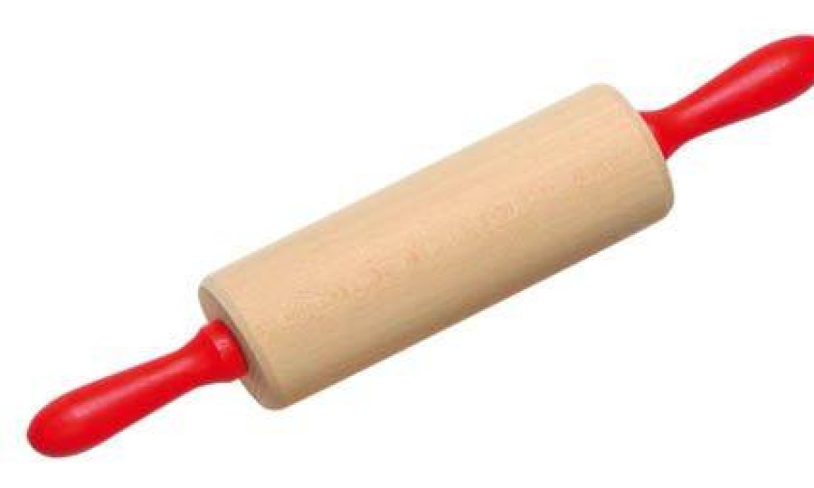 Kitchen Play & Home Corner | Glückskäfer Kitchen Play & Home Corner Rolling Pin Red Handles